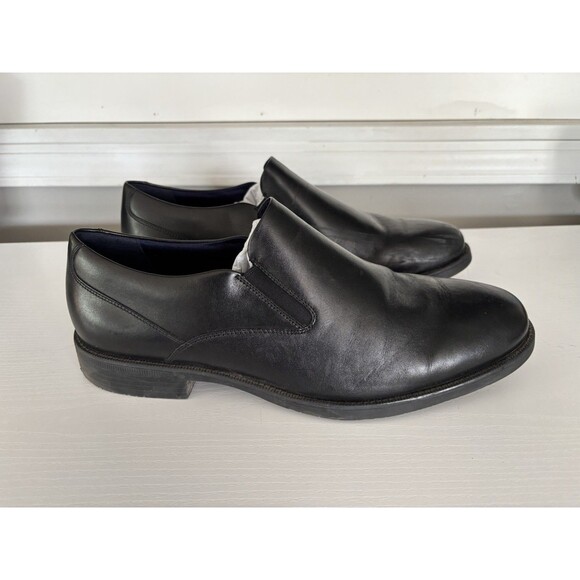 Cole Haan Grand+ Pratt Slip On Loafers Mens 13M Black Leather C40248 - Picture 1 of 10